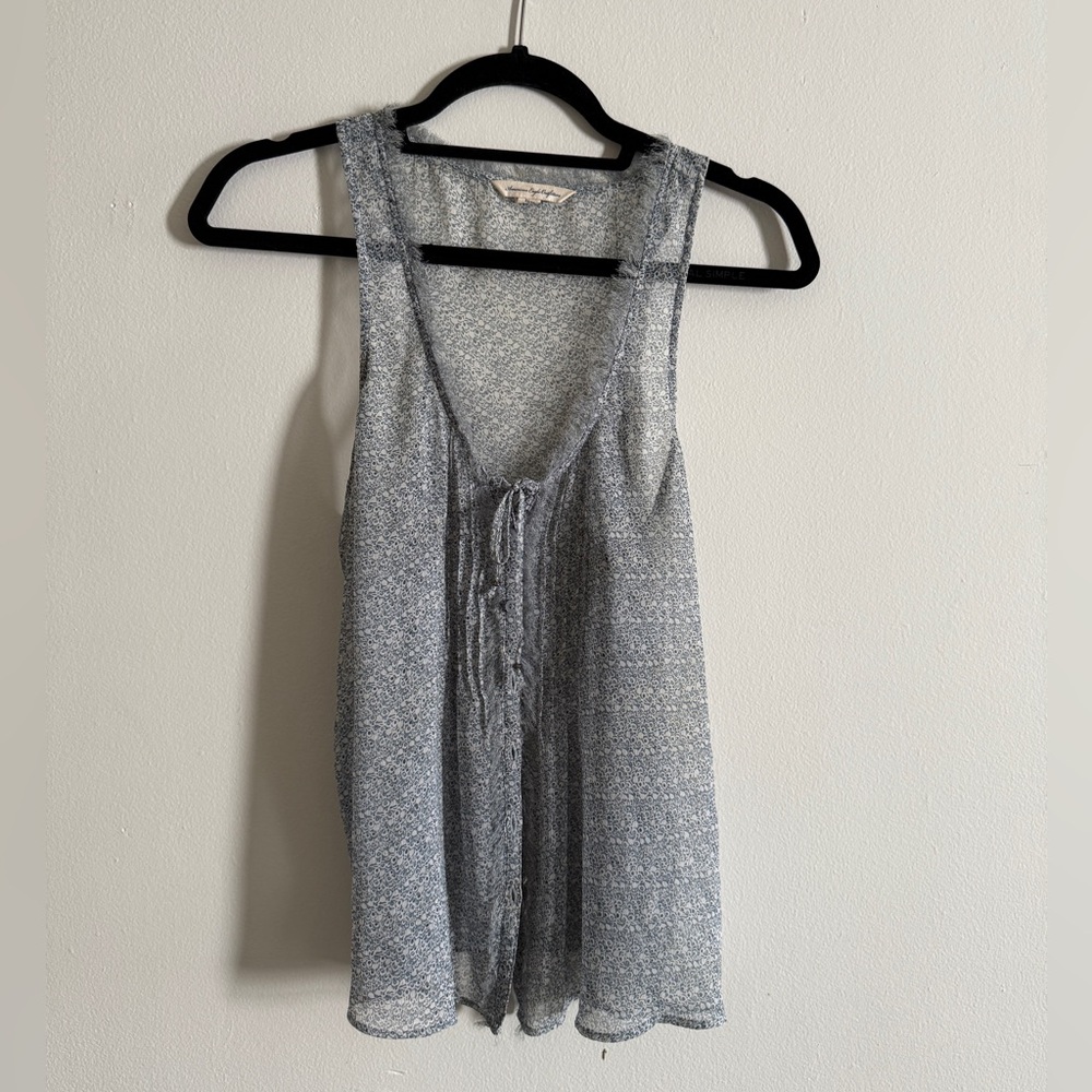 American Eagle Outfitters Sheer Tank